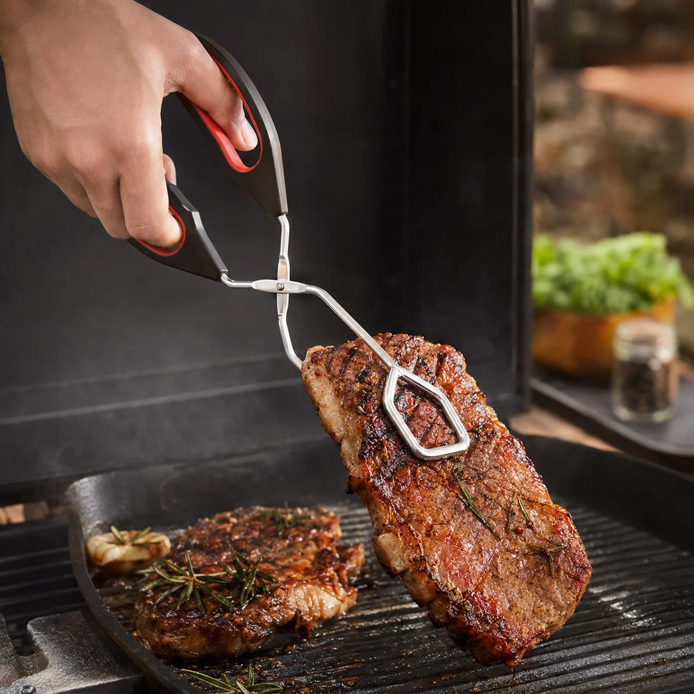 Grilltang med Saksgrep – 3 Størrelser